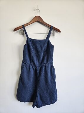 Old Navy Blue Denim Romper - NWOT